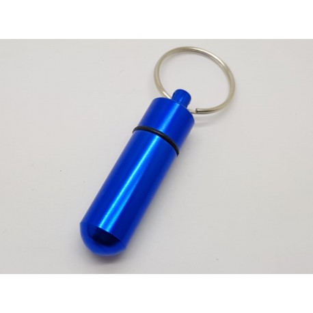 ICE or Medical Alert Info or Pill Holder Key Ring