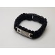 Black Para-cord Medical Alert Bracelet