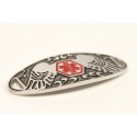 Mini Angel Love Stainless Medical ID Tag