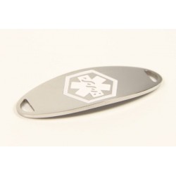 Mini Pure Stainless Medical ID Tag