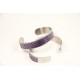 Tracy Medic Alert Cuff Purple