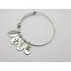 Stainless steel Bangle with Names