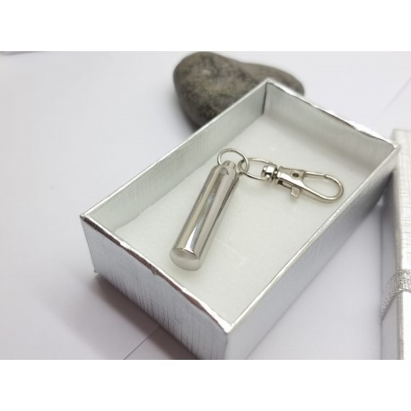 Stainless Steel Container (Mini Urn) Keyring
