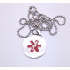 Medical Alert Heart Tag
