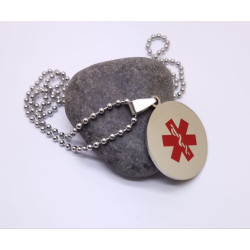 Medical Alert Heart Tag