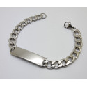 Stainless Steel ID Bracelet 10mm