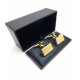 Gold Plated Cufflinks in Presentation Box
