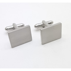Stainless Steel Cufflinks 14mm x 18mm