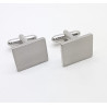 Stainless Steel Cufflinks 14mm x 18mm