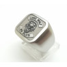 Mens Stainless Steel Signet Rings