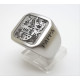 Mens Stainless Steel Signet Rings