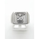 Mens Stainless Steel Signet Rings