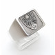 Mens Stainless Steel Signet Rings
