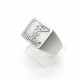Mens Stainless Steel Signet Rings
