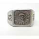 Mens Stainless Steel Signet Rings