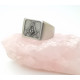 Mens Stainless Steel Signet Rings