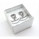 Round 20mm Stainless Steel Cufflinks