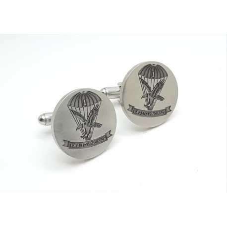 Round 20mm Stainless Steel Cufflinks