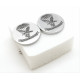 Stainless Steel Cufflinks 14mm x 18mm