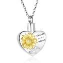Forever In My Heart Urn (Ash) Pendant