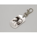 Keyring with Photo Engraving