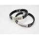Stainless Steel & Rubber Bracelet 2
