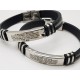 Stainless Steel & Rubber Bracelet 2