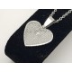 Our Father Prayer Heart Pendant & Chain