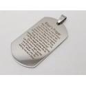 Bikers Prayer Dog Tag