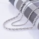 2mm x 60cm Stainless Steel Rope Chain