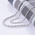 6mm x 60cm Stainless Steel Rope Chain